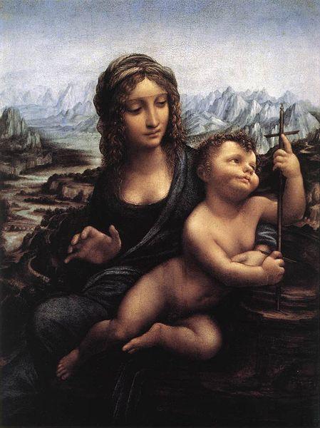 LEONARDO da Vinci Madonna with the Yarnwinder oil painting picture